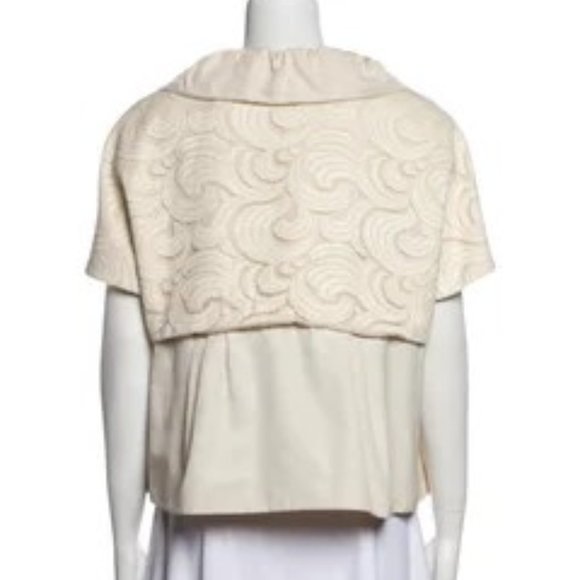 Rena Lange Silk Evening Jacket - Picture 2 of 5